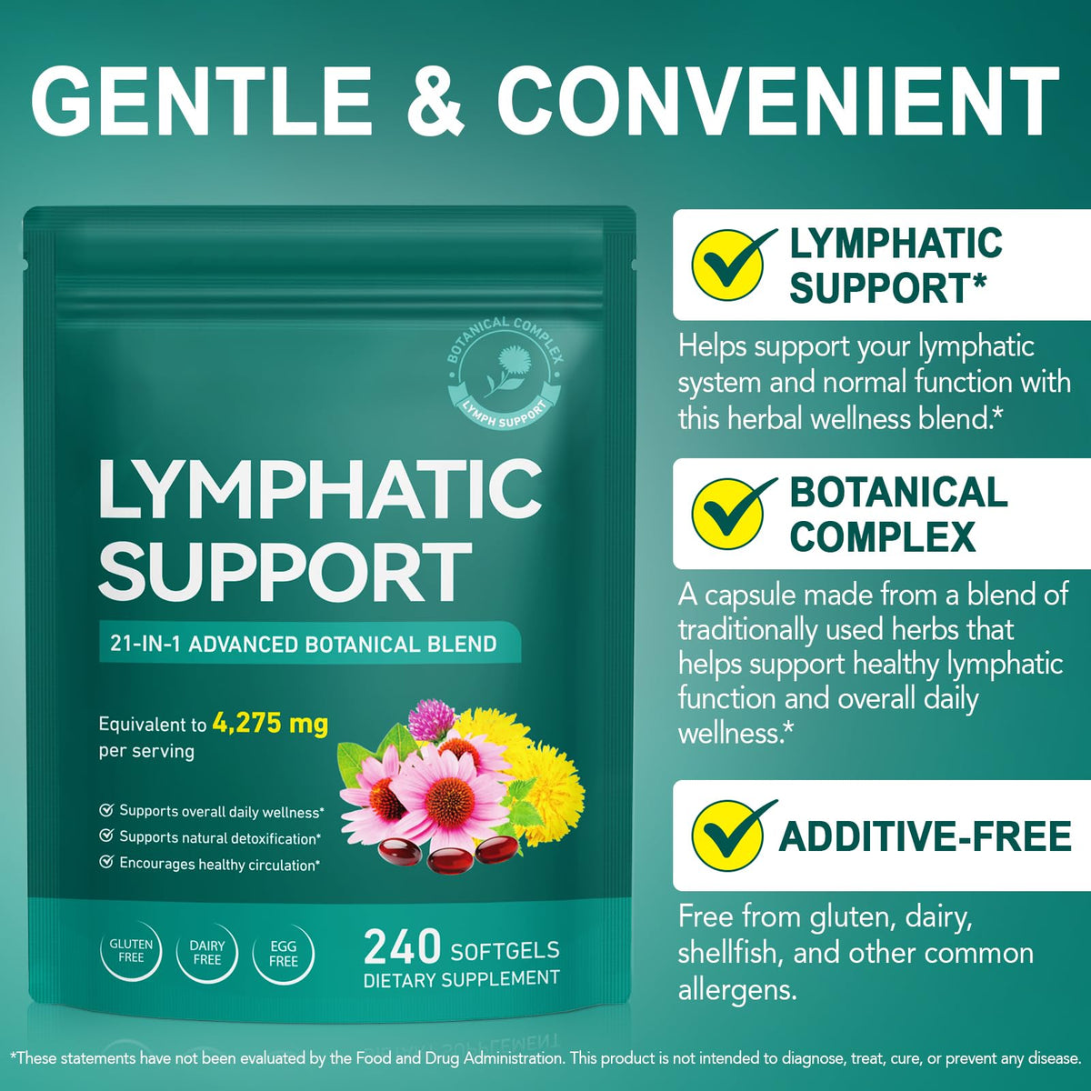 DLOMFVFQ gélules de drainage lymphatique prise en main