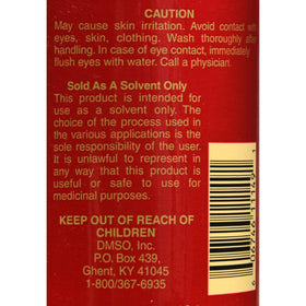 DMSOSTORE DMSO Liquide 70/30 236 ml étiquette détaillée