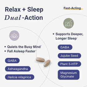 Dobel USA Complément Alimentaire Sommeil 60 Tablettes avec ingrédients