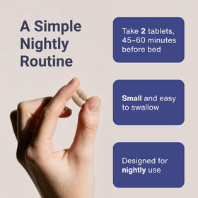 Dobel USA Complément Alimentaire Sommeil 60 Tablettes sur une table