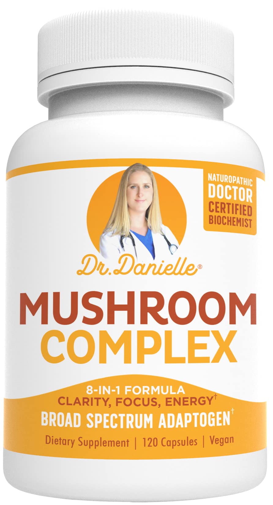 Doctor Danielle Complément Alimentaire Complexe Champignons Bio vue avant
