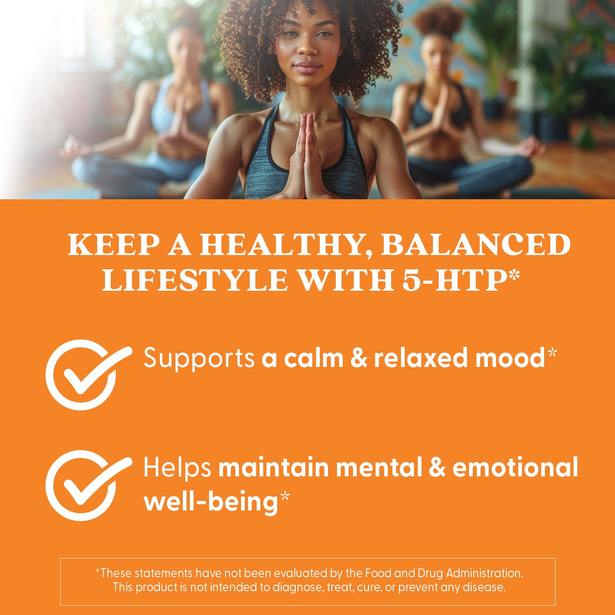 Doctor's BEST 5-HTP Capsules vue arrière avec informations nutritionnelles