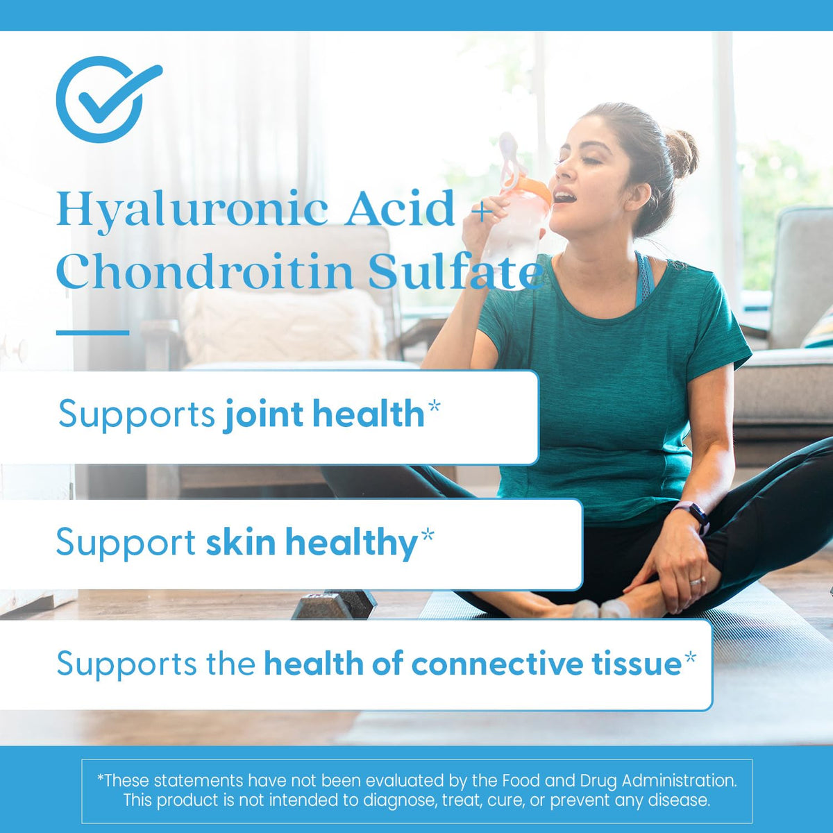 Doctor's BEST Acide Hyaluronique ingrédients principaux