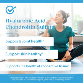 Doctor's BEST Acide Hyaluronique ingrédients principaux