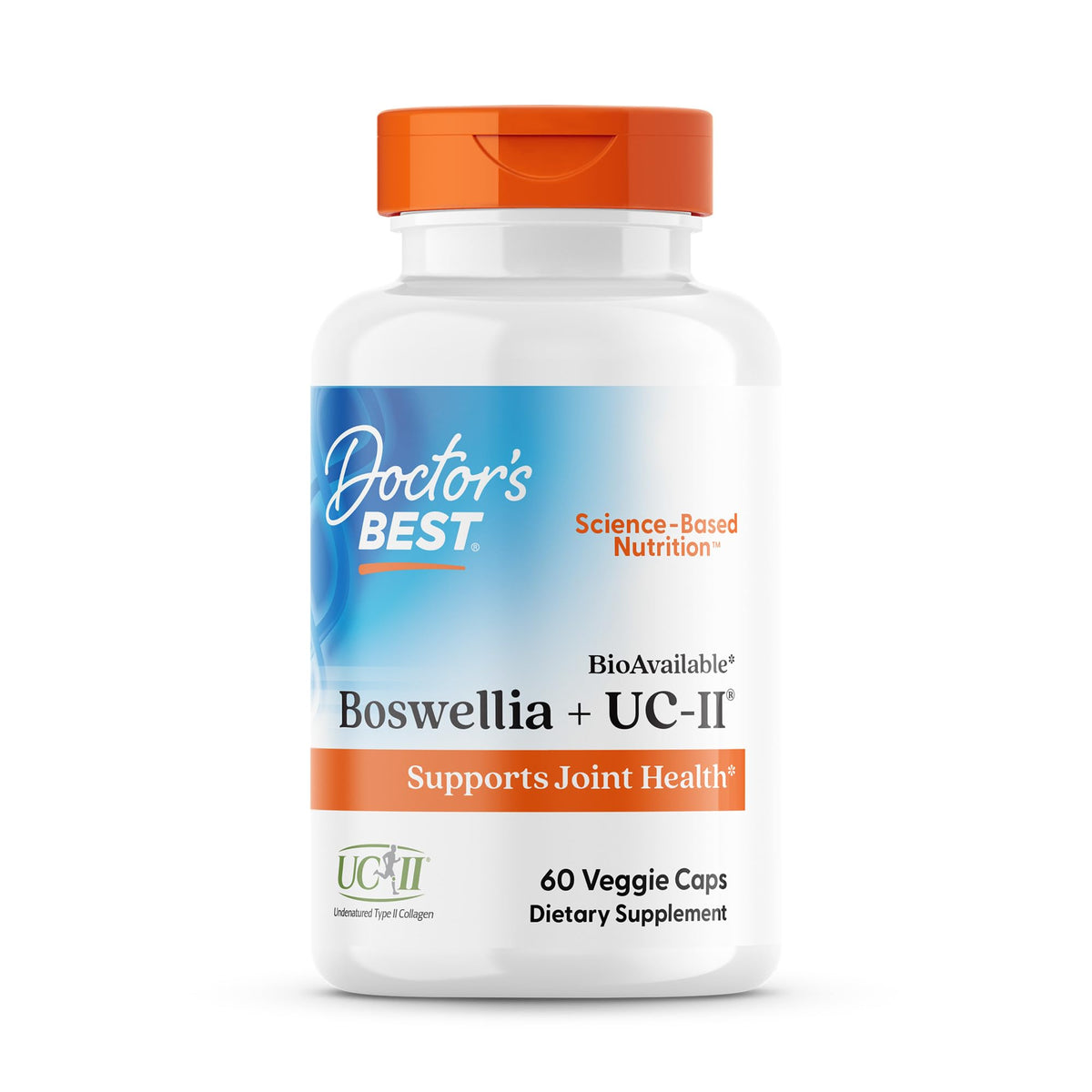 Doctor's BEST Boswellia UC-II complément alimentaire 60 capsules végétales