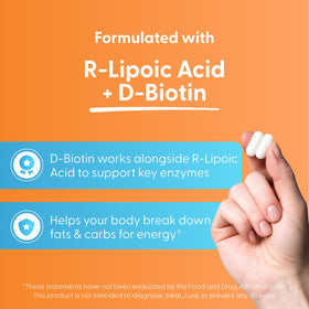 Doctor's BEST Complément Alimentaire Acide Alpha-Lipoïque Stabilisé - Flacon ouvert avec capsules