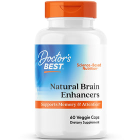 Doctor's BEST Complément Alimentaire Cérébral 60 capsules vue de face