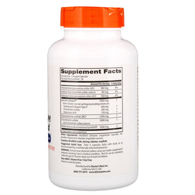 Doctor's BEST Complément Alimentaire Glucosamine Chondroïtine MSM 150 Caps côté avec dosage