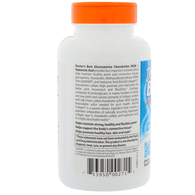 Doctor's BEST Complément Alimentaire Glucosamine Chondroïtine MSM 150 Caps en contexte sur une table