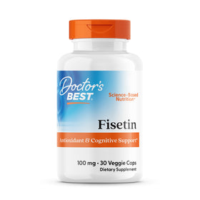 Doctor's BEST Complément Fisetin 100 mg gélules végétales vue avant