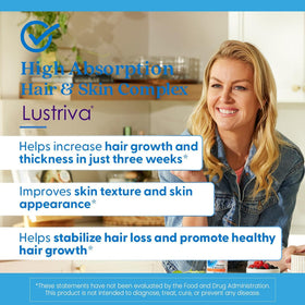 Doctor's BEST Complexe Cheveux et Peau, capsules sur une table en bois