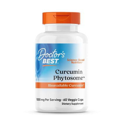 Doctor's BEST Curcumin Phytosome 1000 mg vue avant du produit