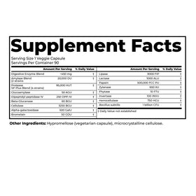 Doctor's BEST Enzymes daily 90 Caps sur une table en bois