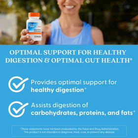 Doctor's BEST Enzymes daily, informations nutritionnelles sur l'étiquette