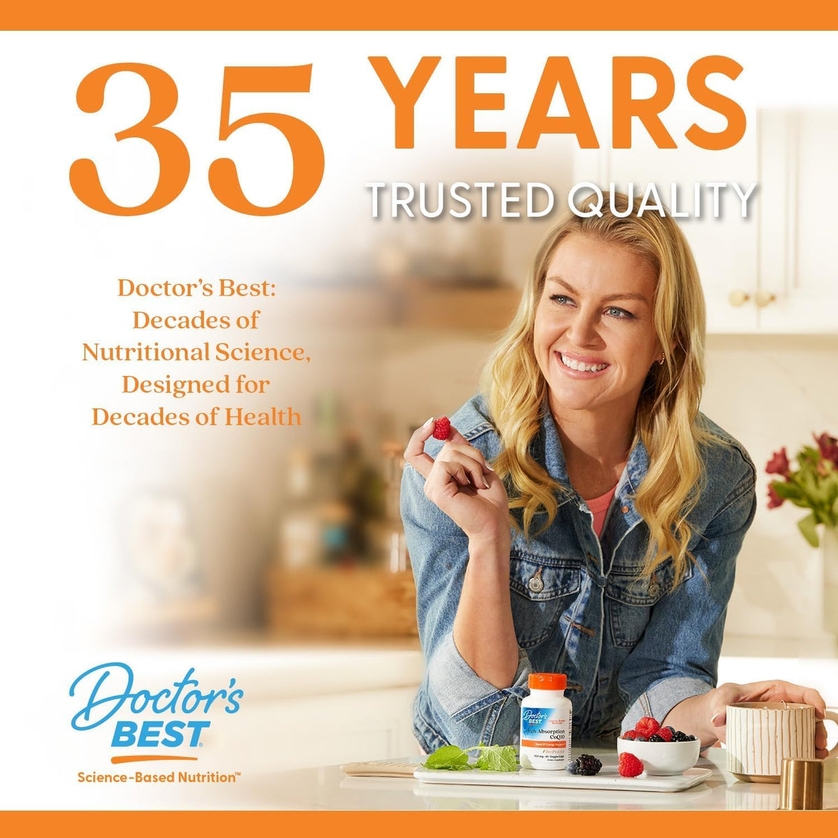Doctor's BEST Glucosamine Chondroitin MSM vue de dessus