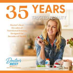 Doctor's BEST Glucosamine Chondroitin MSM vue de dessus
