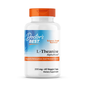 Doctor's BEST L-Theanine 200mg bouteille vue avant