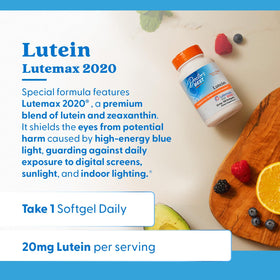 Doctor's BEST Luteine 20mg gélules ouvertes