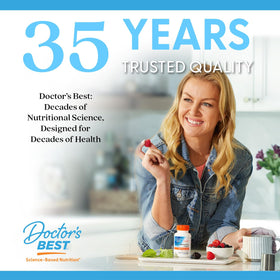 Doctor's BEST Luteine 20mg gélules sur une table