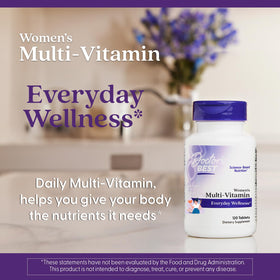 Doctor's BEST Multivitamine pour Femmes 120 Comprimés, emballage