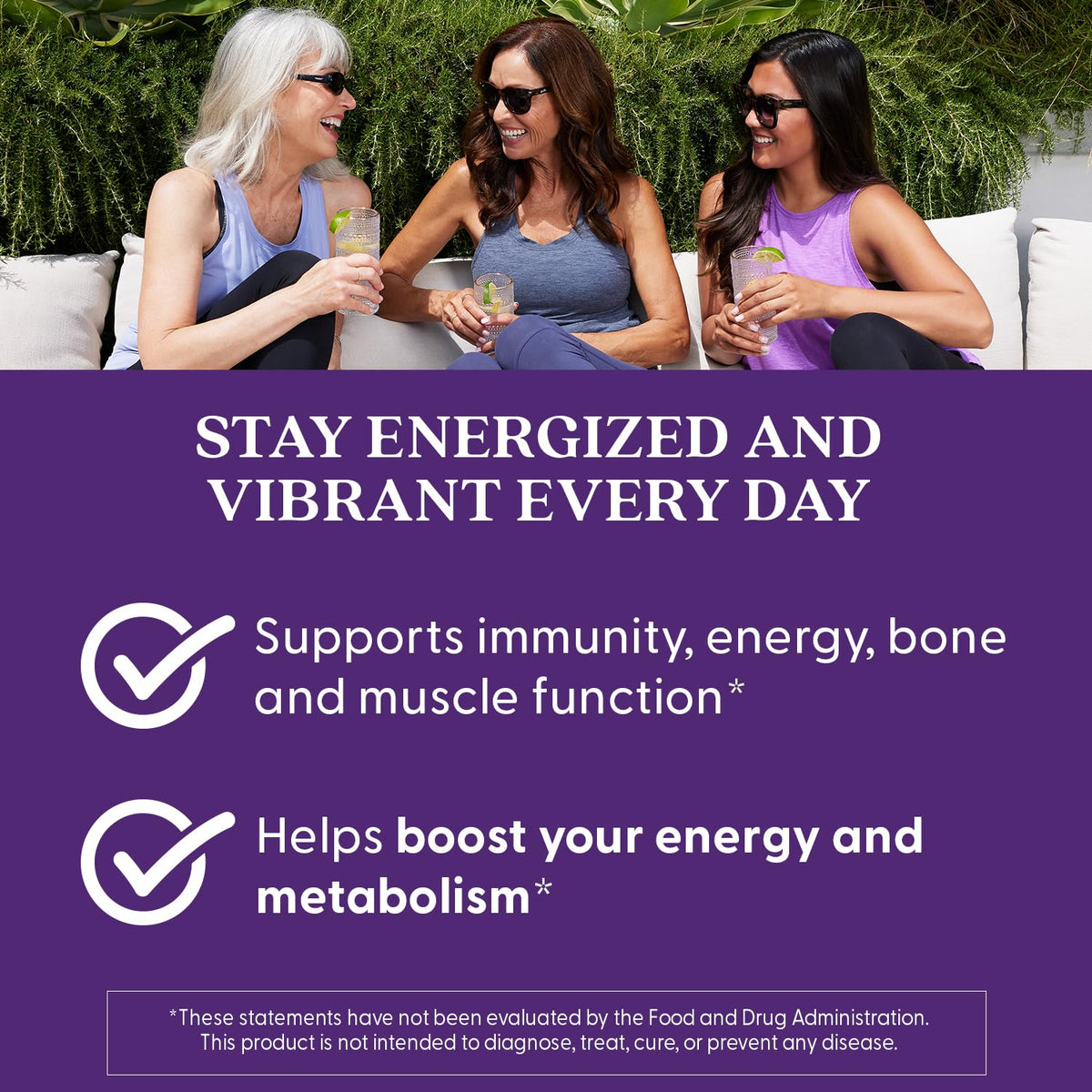 Doctor's BEST Multivitamine pour Femmes 120 Comprimés, vue arrière