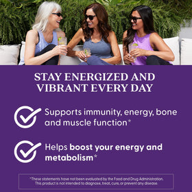 Doctor's BEST Multivitamine pour Femmes 120 Comprimés, vue arrière