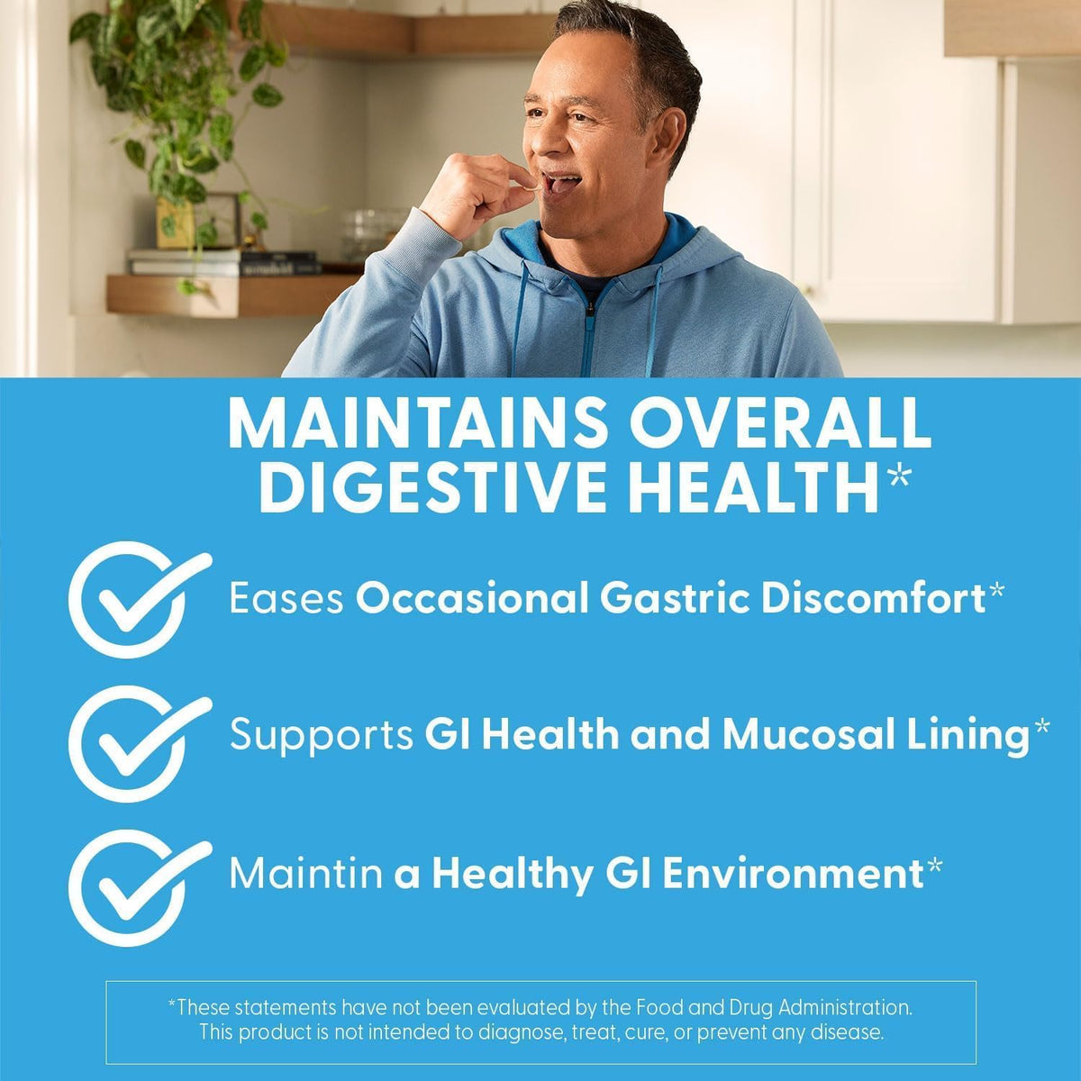Doctor's BEST PepZin GI 120 capsules close-up