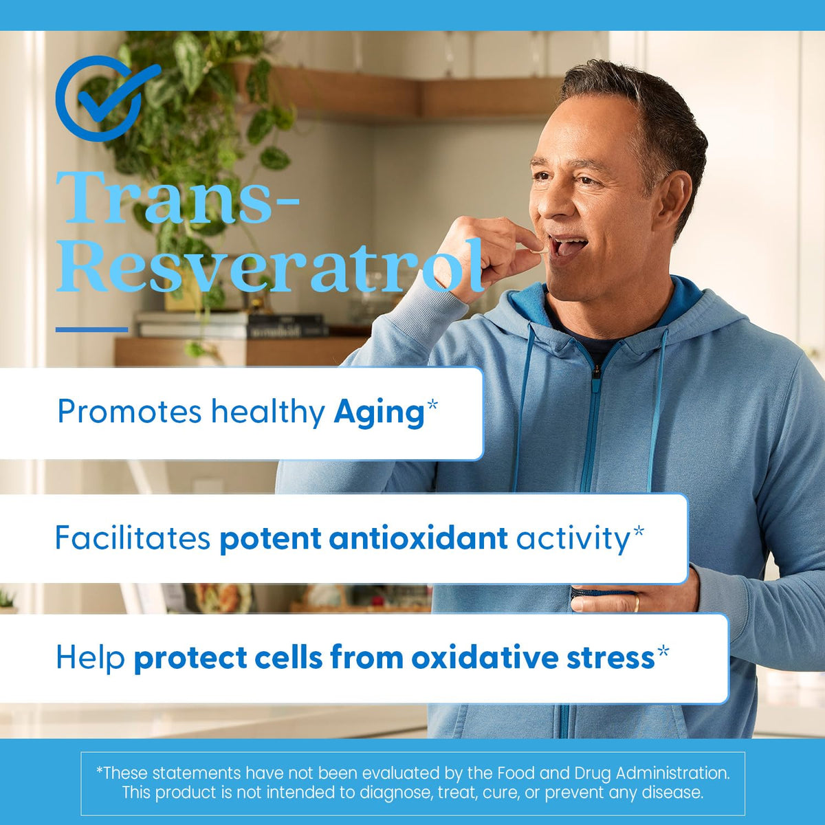 Doctor's BEST Trans-Resvératrol 600 mg avec un fond naturel