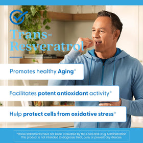 Doctor's BEST Trans-Resvératrol 600 mg avec un fond naturel