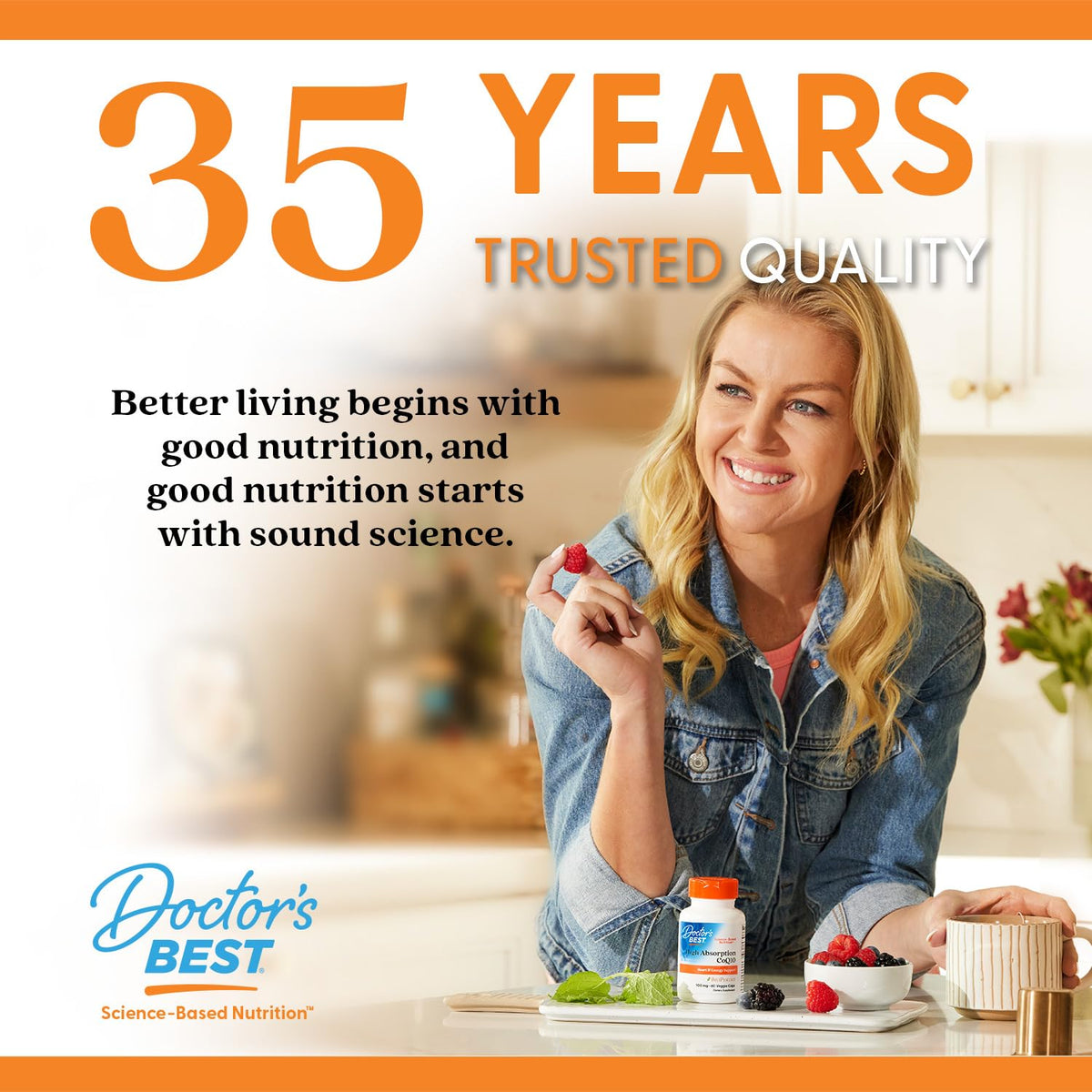 Doctor's BEST Vitamine B12 Methylcobalamine 1500 mcg - présentation des capsules