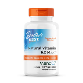 Doctor's BEST Vitamine K2 MK7 180 capsules vue avant