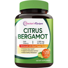 Doctor's Recipes Bergamote 1200mg gélules vue avant