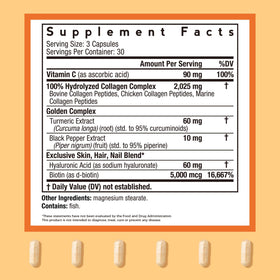 Doctor's Recipes Collagène avec Vitamine C et Curcuma - packaging