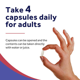 Doctor's Recipes Complément Alimentaire Acides Aminés Essentiels 240 Capsules Végétales à côté de fruits