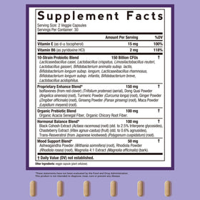 Doctor's Recipes Compléments Alimentaires Ménopause 60 Capsules vue de côté
