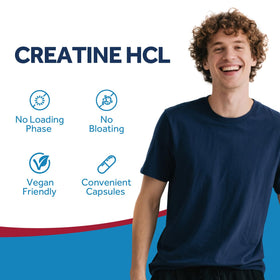 Doctor's Recipes Créatine HCl, 90 capsules dans le flacon
