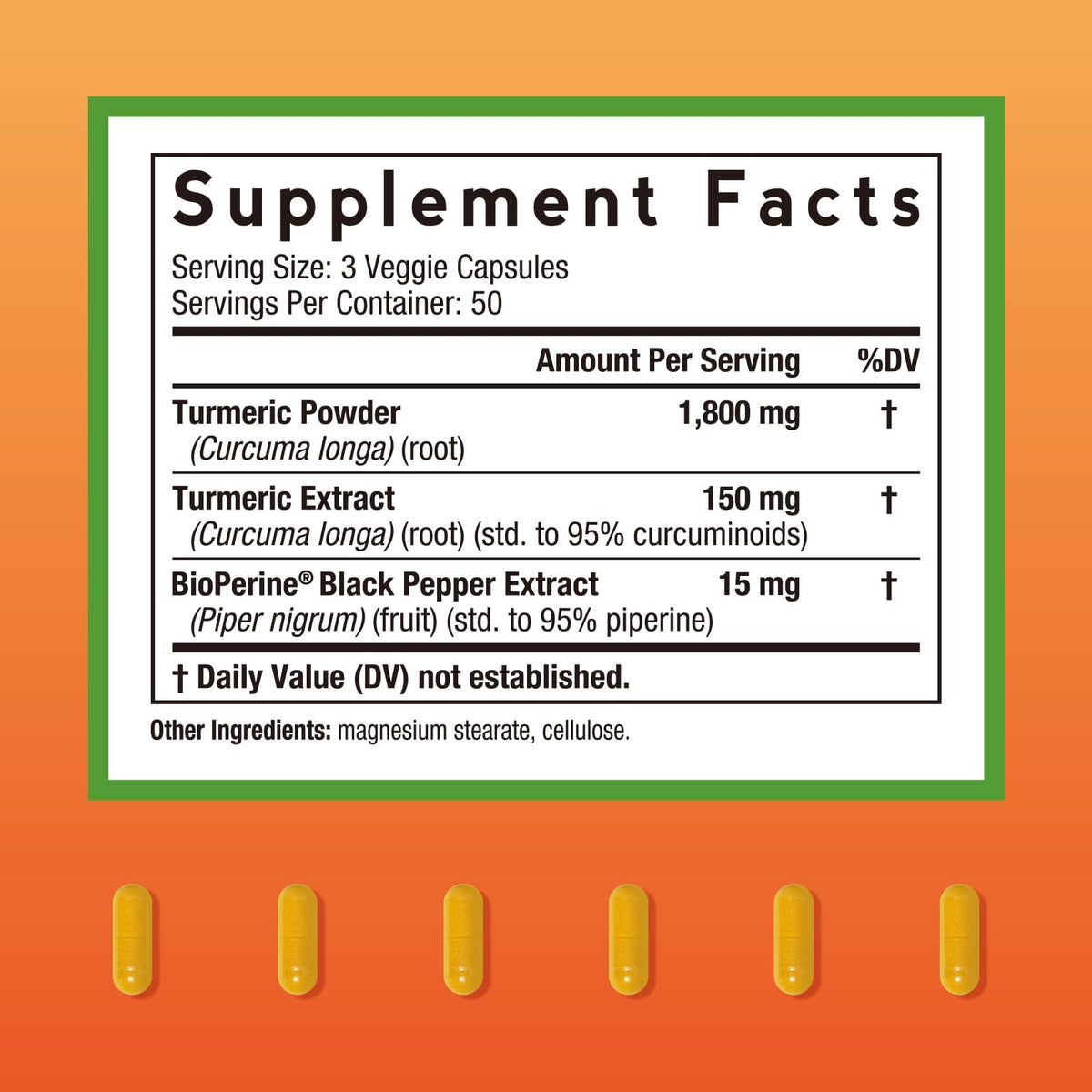 Doctor's Recipes Curcuma Curcumin 1950 mg packaging