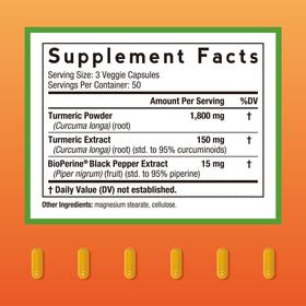 Doctor's Recipes Curcuma Curcumin 1950 mg packaging