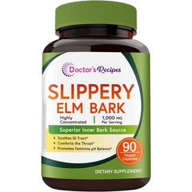 Doctor's Recipes Écorce de Bouleau Glissant 90 Capsules Végétales - vue de face