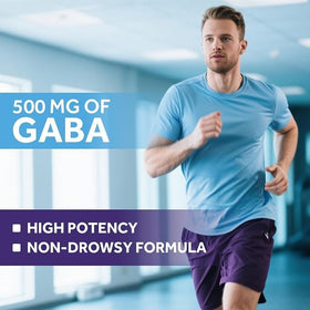 Doctor's Recipes GABA capsules avec ingrédients listés