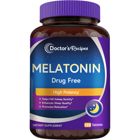 Doctor's Recipes Mélatonine 10 mg comprimés avant ouverture