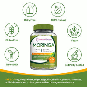 Doctor's Recipes Moringa, présentation des capsules