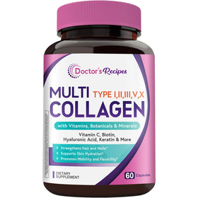 Doctor's Recipes Multi Collagen Peptides 1000 mg boîte avant