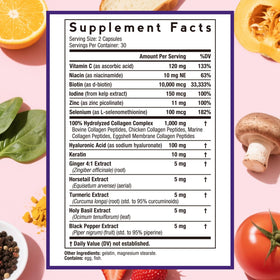 Doctor's Recipes Multi Collagen Peptides 1000 mg capsules