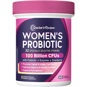 Doctor's Recipes Probiotiques Femmes 60 capsules vue de face