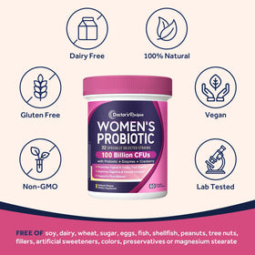 Doctor's Recipes Probiotiques Femmes vue de côté