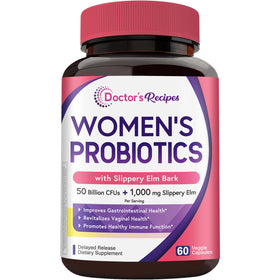 Doctor's Recipes Probiotiques pour Femmes 60 capsules vue avant