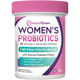 Doctor's Recipes Probiotiques pour Femmes 60 capsules vue de face