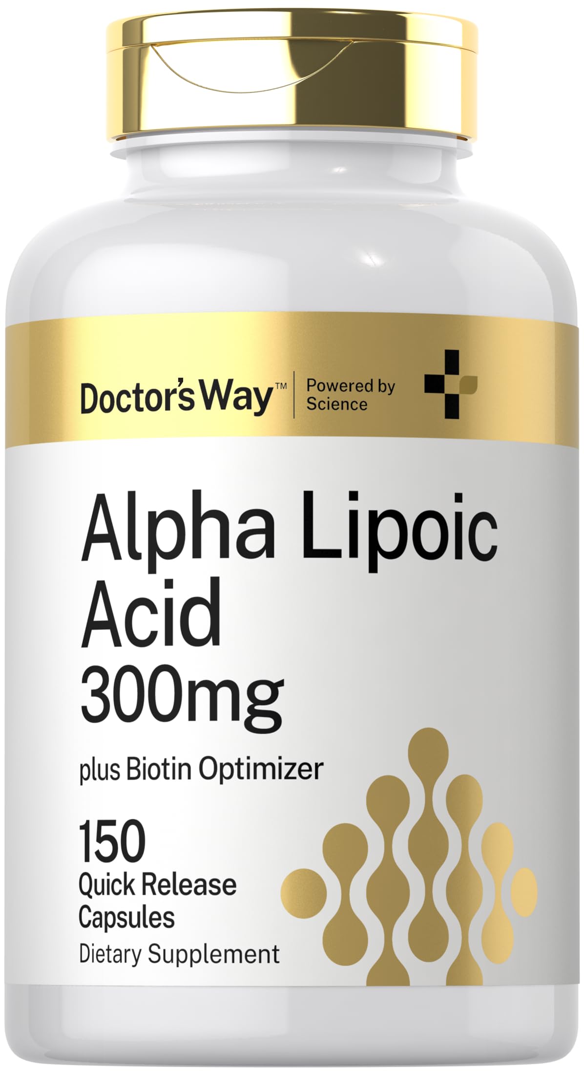 Doctor's Way Acide Alpha Lipoïque 300mg 150 capsules vue de face