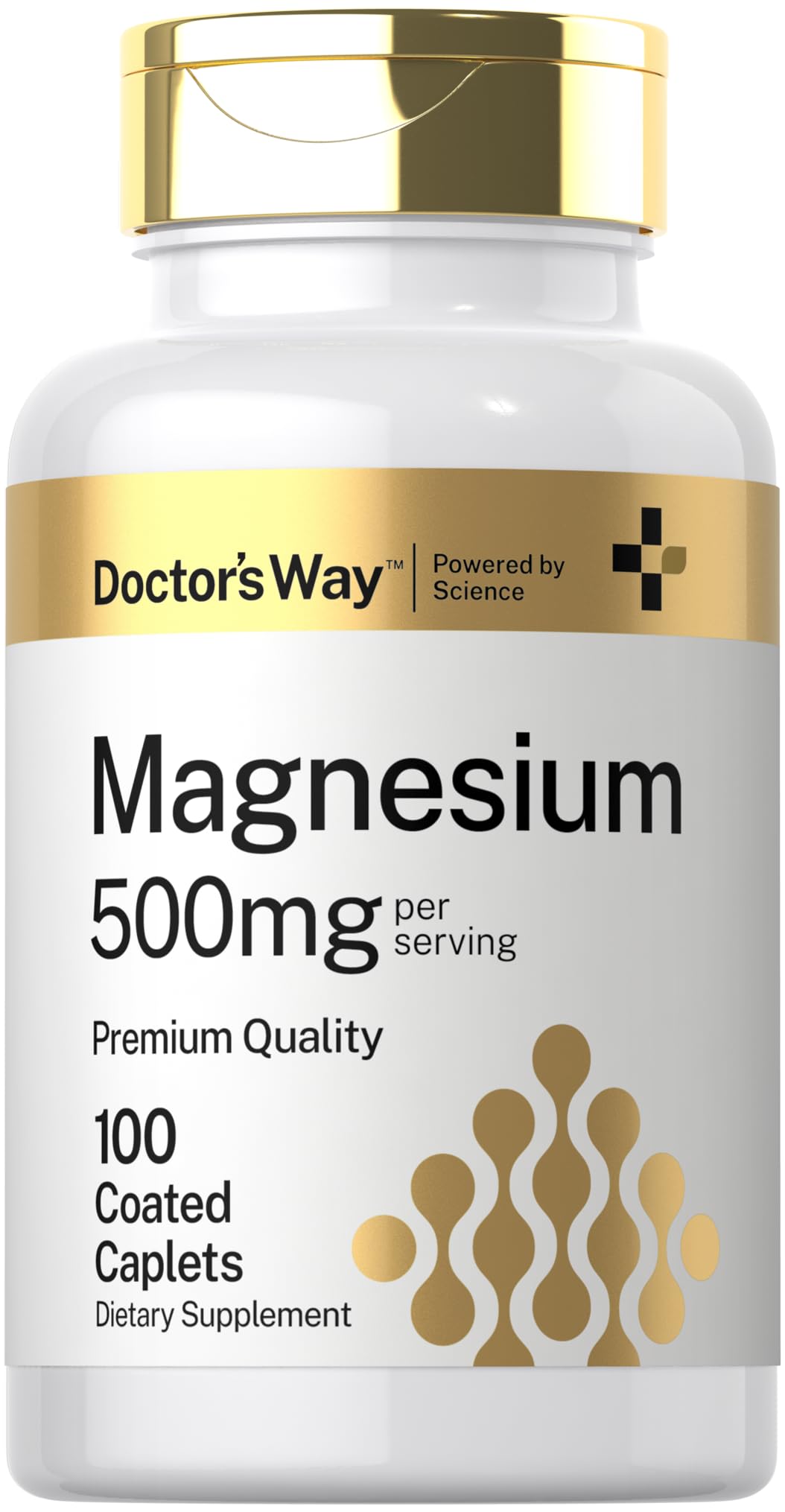 Doctor's Way Complément Alimentaire Magnésium 500mg vue avant du packaging